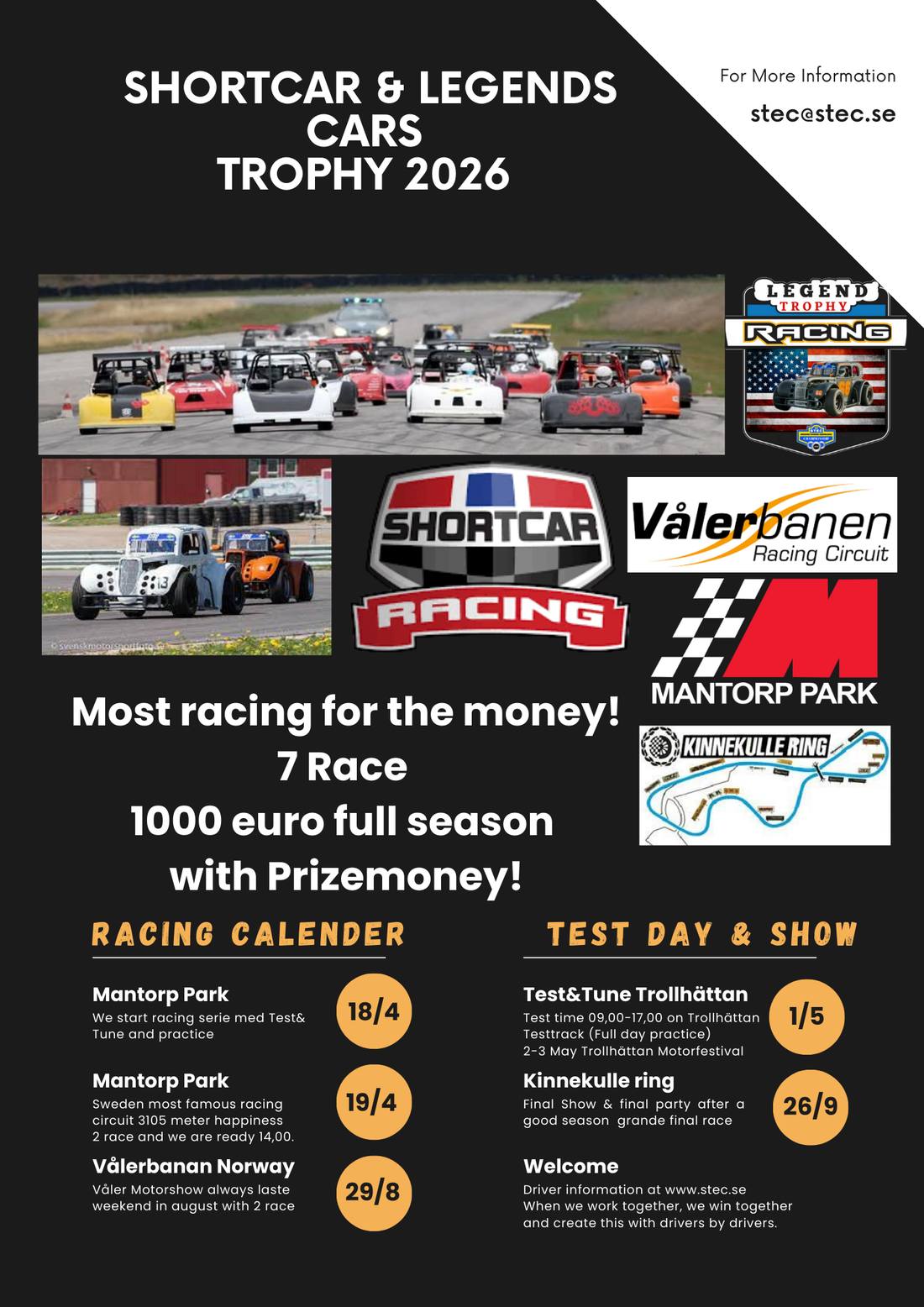 Shortcar & Legends Cars Trophy 2026
